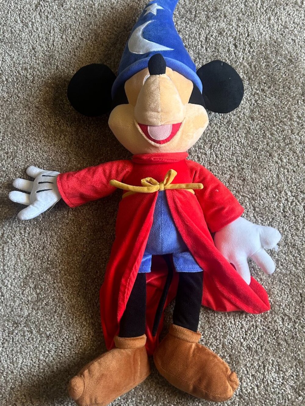Jay Franco Disney Fantasia Sorcerer Mickey Plush Pillow Buddy
